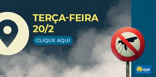 Veja a rota do fumacê nesta terça (20)