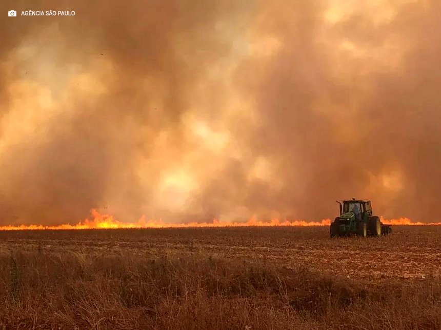 SP mantém gabinete de crise e monitora situações de queimadas em todo o estado