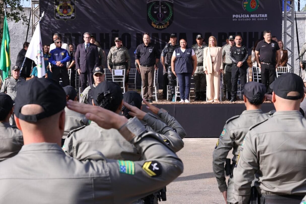 Goiânia tem nova sede do Batalhão Maria da Penha