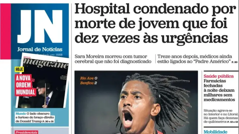 Hoje é notícia: Hospital condenado; 110 milhões para explorar lítio
