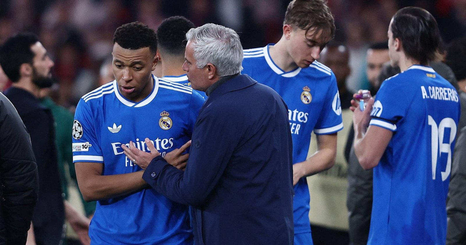 Mbappé arrasa Prestianni: "Ouvi tudo, chamou 'macaco' ao Vinícius Júnior cinco vezes"